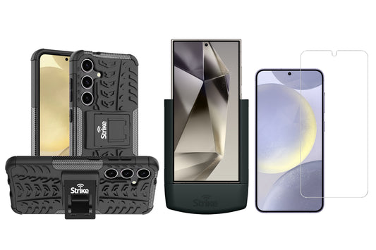 Top Accessories for Samsung Galaxy S24, S24 Plus, and S24 Ultra: Phone Cradles, Rugged Cases, Screen Protectors, and More!