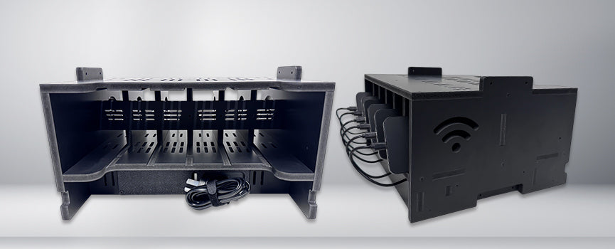 6-Bay USB-C Mobile Phone Charging Cabinet