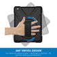 Strike Rugged Case with Hand Strap and Lanyard for Apple iPad 2/3/4
