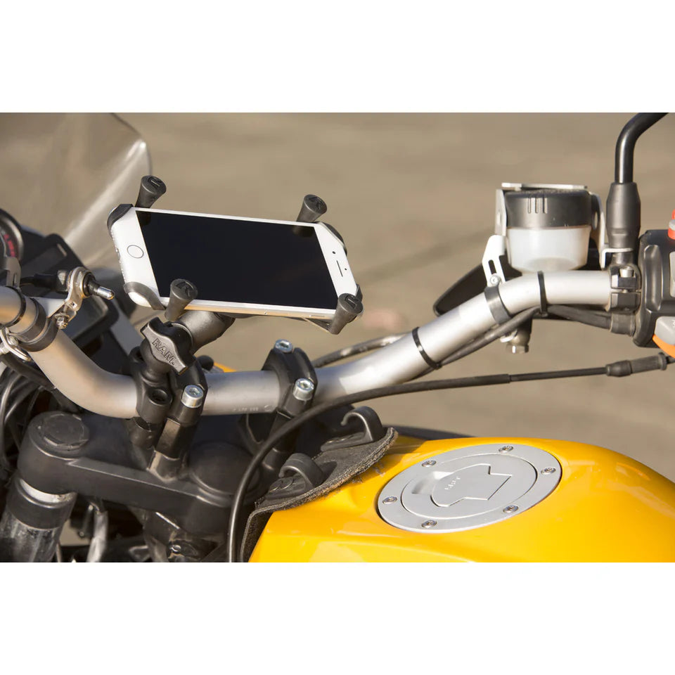 RAM® X-Grip® Large Phone Mount with RAM® Torque™ Medium Rail Base (RAM-B-408-75-1-A-UN10)