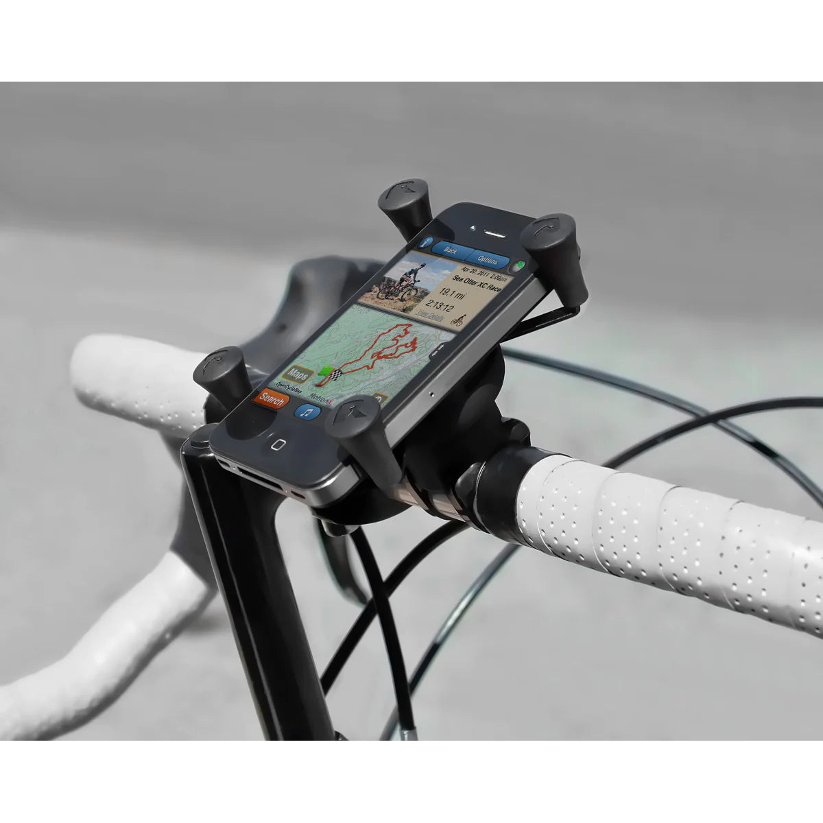 RAM EZ-ON/OFF™ Bicycle Mount w/ X-Grip® Universal Cradle (RAP-274-1-UN7U)