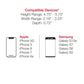 RAM® Quick-Grip™ Phone Mount with RAM® Tough-Strap™ Handlebar Base (RAP-B-460-A-PD3U)