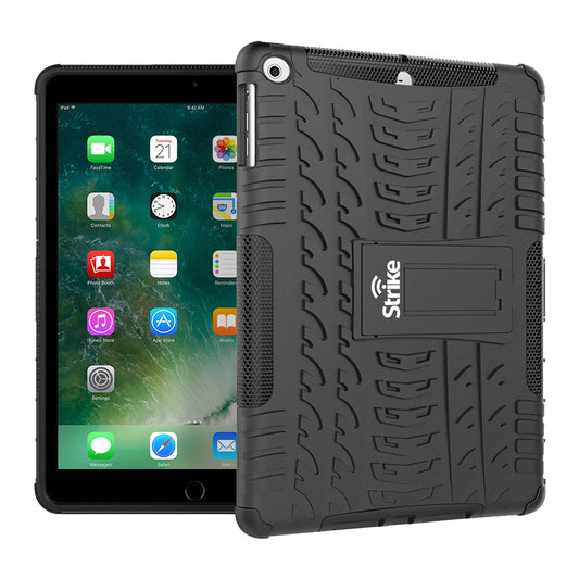 Strike Rugged Case for Apple iPad 9.7 (5th & 6th Gen) (Black)