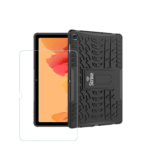 Samsung Galaxy Tab A7 (2020) Strike Rugged Cases with Tempered Glass Screen Protector