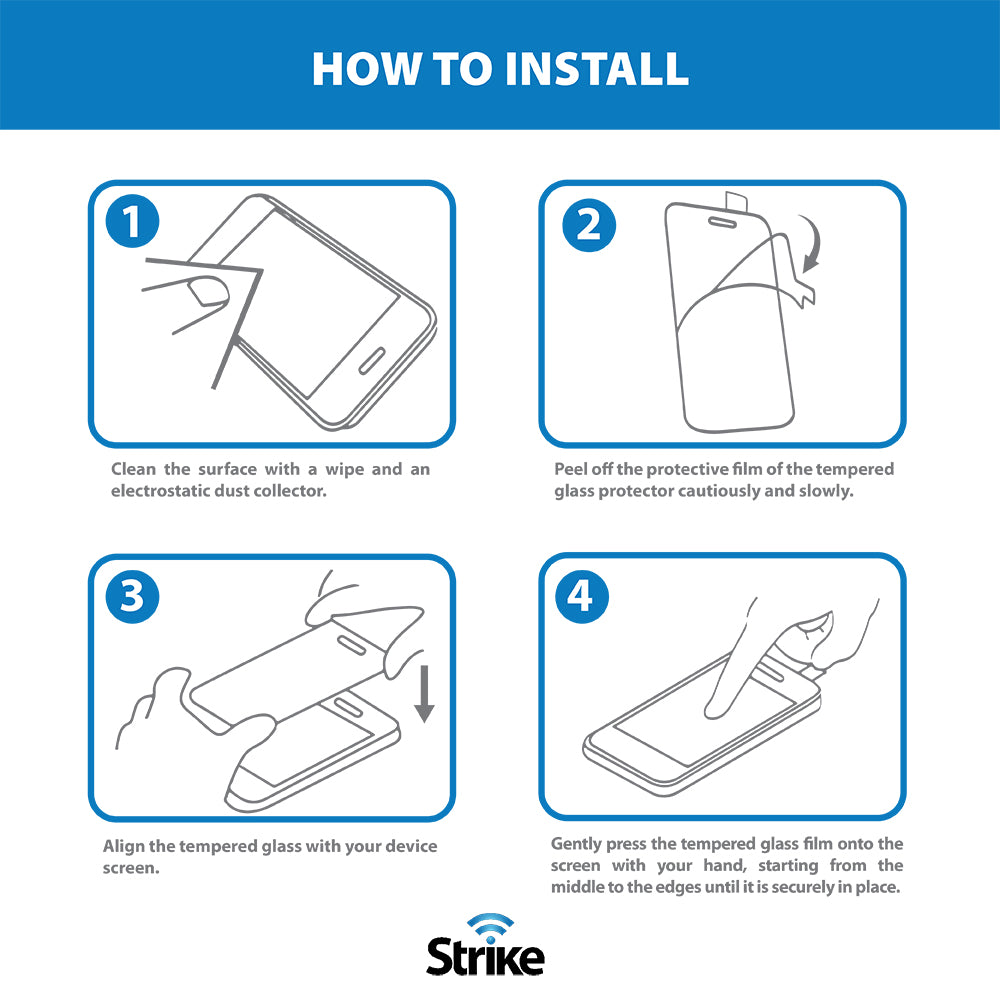 How to Install Strike Screen Protector