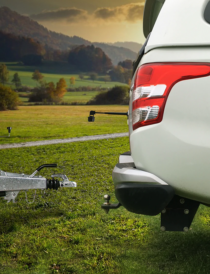 The Trailer Buddy. Hitching a trailer made safe and easy.