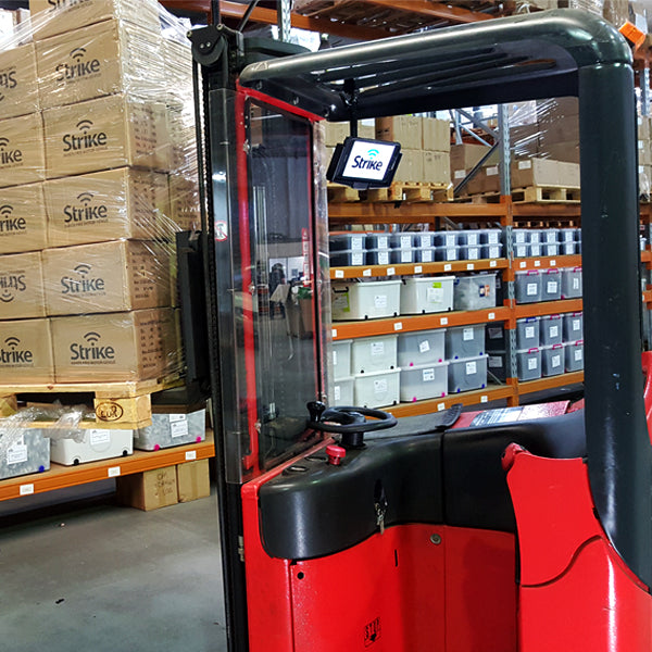 Tab-Active-Mounted-on-a-Forklift-inside-Strike-warehouse