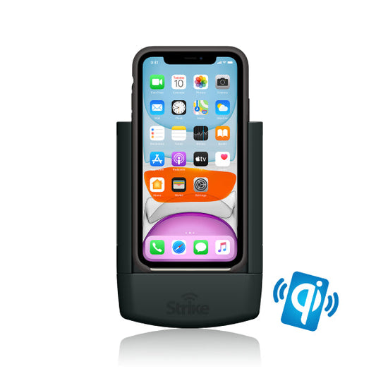 iPhone 11 Wireless Charging Car Phone Holder for Apple Case (Hardwired Install)