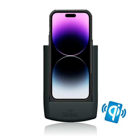 iPhone 14 Pro Max Wireless Charging Car Phone Holder for Strike Rugged Case