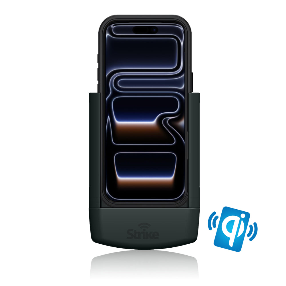 iPhone 17 Pro Wireless Charging Car Phone Holder for Strike Rugged Case (Self-Install)