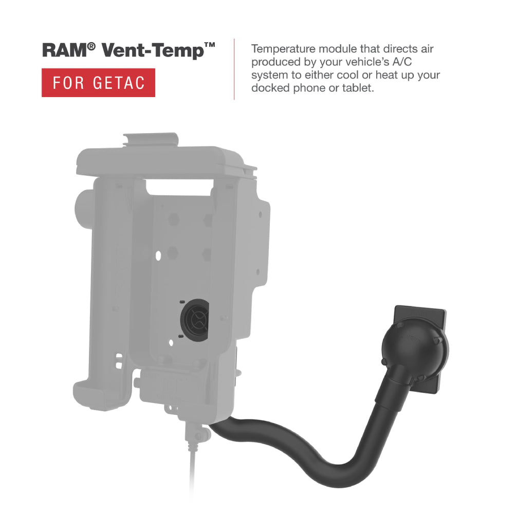 RAM® Form-Fit Holder for Getac ZX70 - Temp Module Compatible (RAM-HOL-GE3FU)