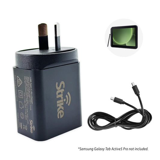 Strike Fast Wall Charger Bundle Tab Active5 Pro