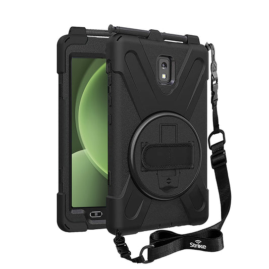 Strike Rugged Case with Hand Strap and Lanyard for Samsung Galaxy Tab Active 5
