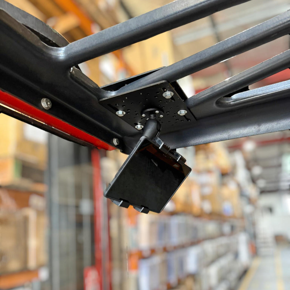 Strike Alpha Universal Spring Loaded Forklift Tablet Cradle