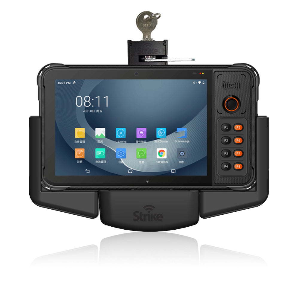 Urovo P8100 Lockable Tablet Holder Secure Mobility Strike