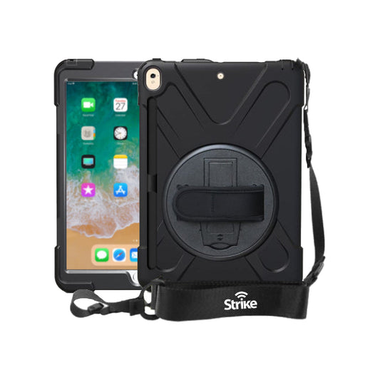 Strike Rugged Case with Hand Strap and Lanyard for Apple iPad Pro 10.5"