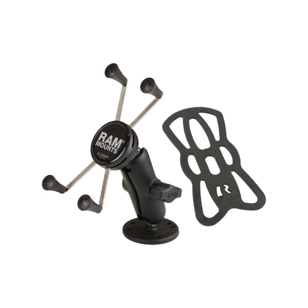 RAM® X-Grip® Large Phone Mount with Drill-Down Base (RAM-B-138-UN10)
