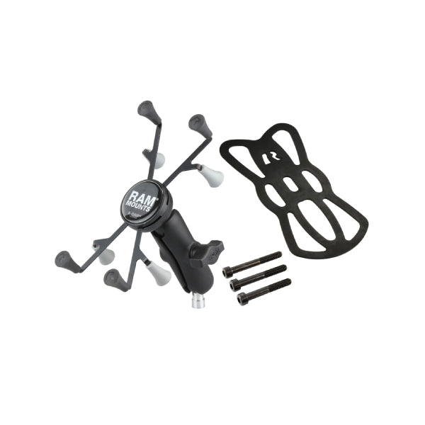 RAM® X-Grip® with Motorcycle Handlebar Clamp Base for 7"-8" Tablets (RAM-B-367-UN8U)