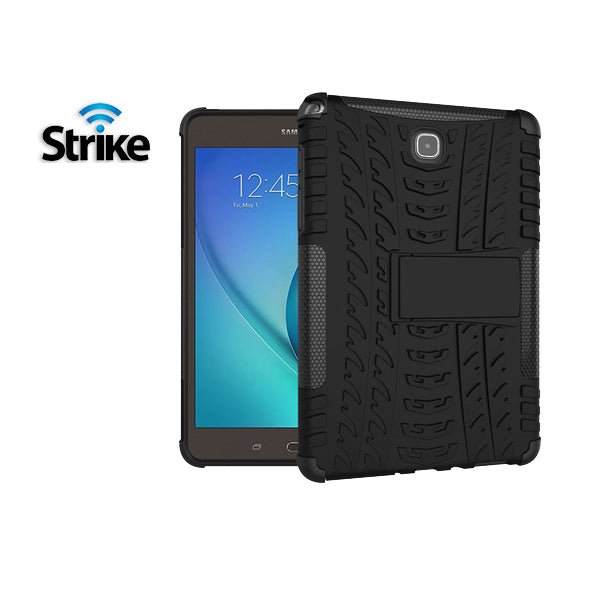 Strike Alpha Samsung Galaxy Tab A 8 Car Cradle with Strike Rugged Case Bundle