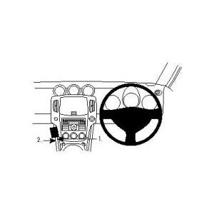 ClicOn No Holes Dash Mount for Nissan 370 Z 09-14