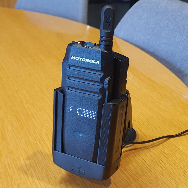 Motorola WAVE TLK 100 Two-Way Radio Car Cradle DIY