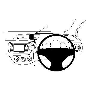 cell phone yaris phone holder