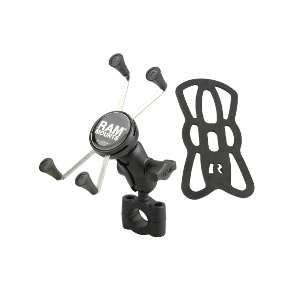 RAM® X-Grip® Large Phone Mount with RAM® Torque™ Medium Rail Base (RAM-B-408-75-1-A-UN10)