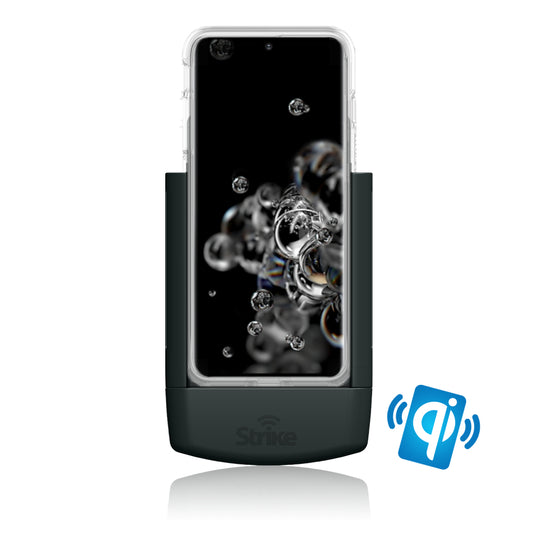Samsung Galaxy S20 Ultra 5G Wireless Charging Car Cradle with Strike case DIY