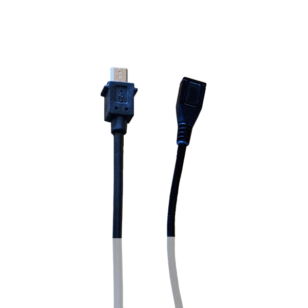 Female MicroUSB with 6.1mm Male MicroUSB Connector