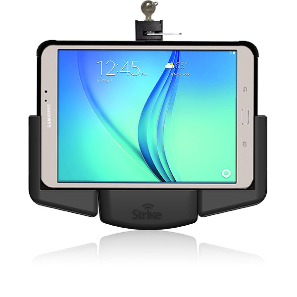 Samsung Galaxy Tab S2 9.7" Magnetic Charging Lockable Cradle for Rugged Case Landscape