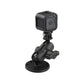 RAM® Drill-Down Double Ball Mount with Universal Action Camera Adapter (RAM-B-138-A-GOP1U)