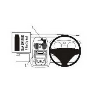 ClicOn No Holes Dash Mount for Hyundai Getz 06-10