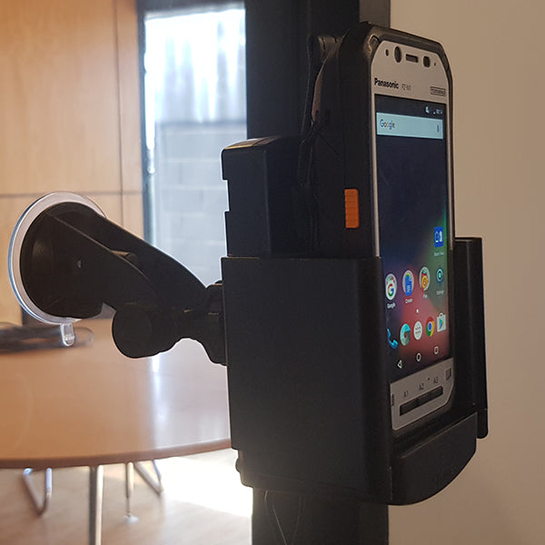 Panasonic Toughpad FZ-N1 Car Cradle for Extended Battery & Hand Strap