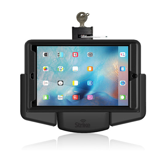 iPad 9.7" Lockable Car Cradle for Otterbox Defender case (Landscape Version)