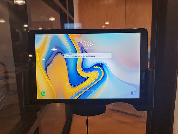 Samsung Galaxy Tab A 10.5" Car Cradle (Landscape) with POGO Pin Charger