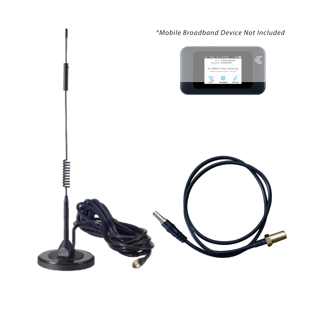Telstra 4GX Hotspot Antenna Bundle Signal Booster Kit Strike