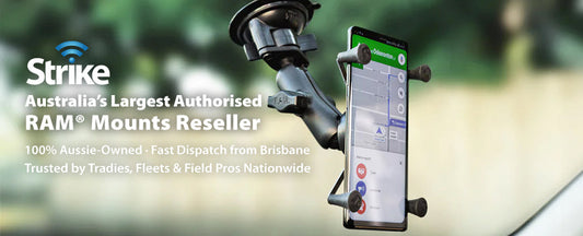 JA-GPS Is Closing — Strike Has Your RAM Mounts Need Covered