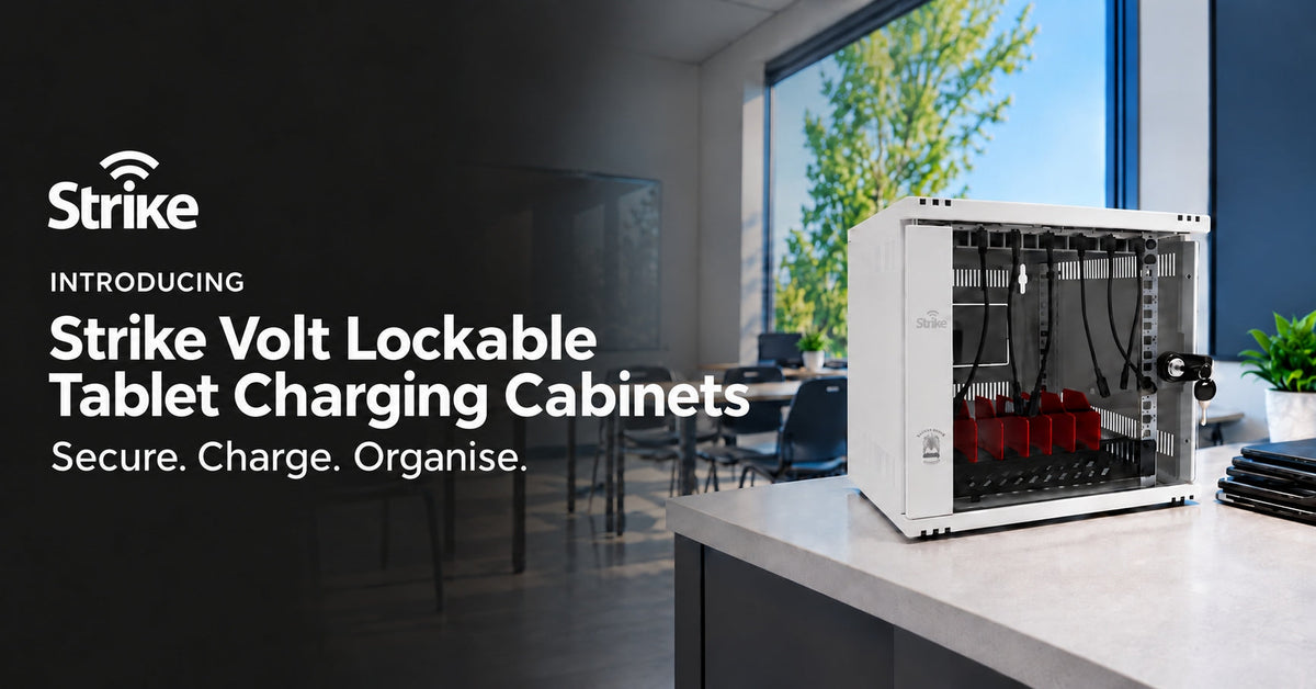 Strike Launches The Strike Volt Lockable Tablet Charging Cabinet to Keep Enterprise Tablet Fleets Secure, Charged and Ready for Use