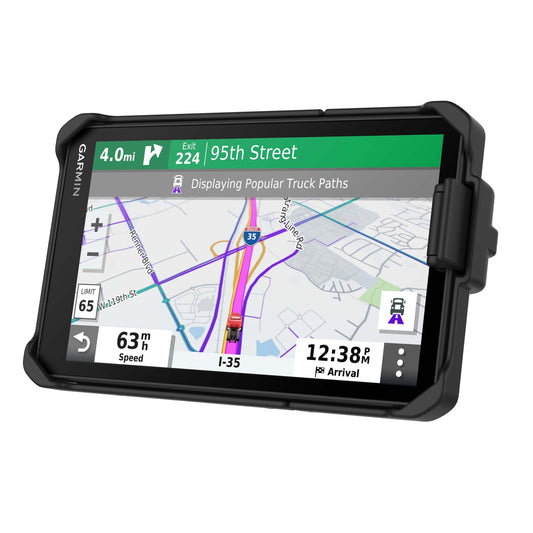 RAM® EZ-Roll'r™ Locking Cradle for Garmin d?zl™ OTR700 (RAM-HOL-GA77LU)