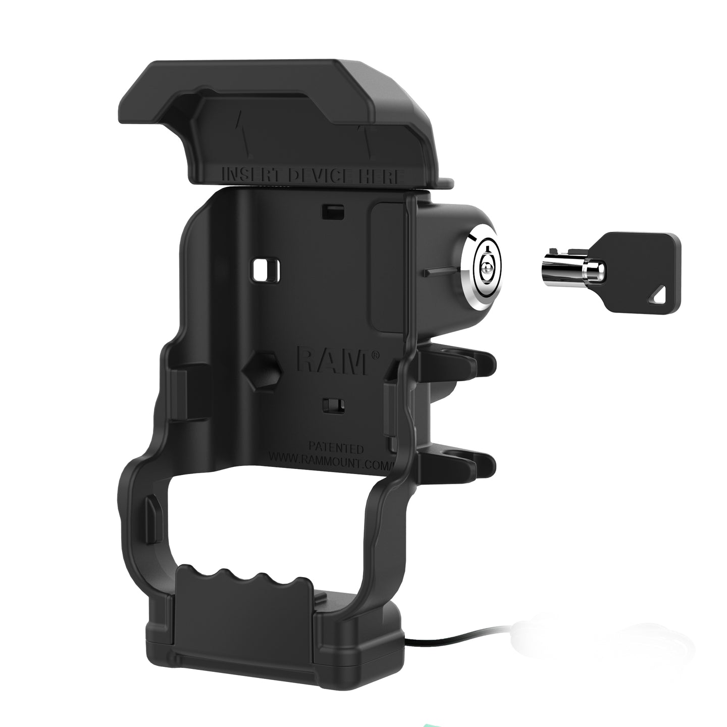 RAM® Powered Key-Locking Cradle for Panasonic Toughbook FZ-N1 & FZ-F1 (RAM-HOL-PAN11PKLU)