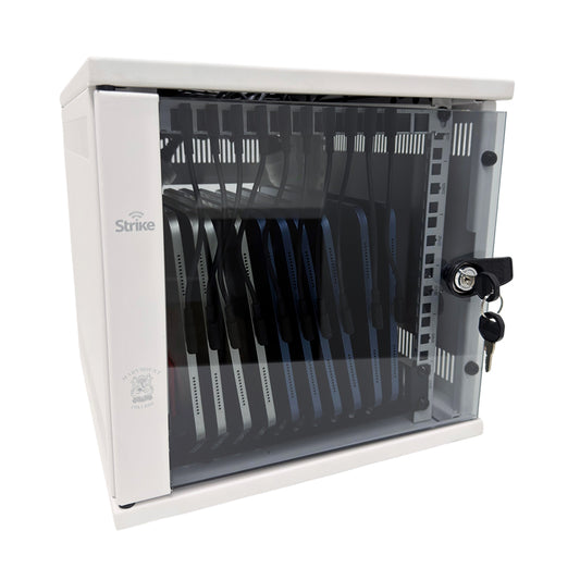Strike Volt 10 Bay Lockable Tablet Charging Cabinet