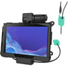 RAM® Combo-Locking Power + Dual USB Data Dock for Tab Active4 Pro (RAM-HOL-SAM57PD2CLU)