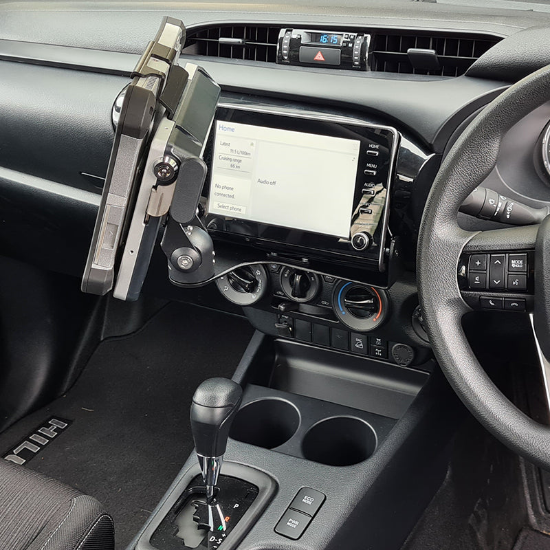Industrial Evolution InDash Mount for Toyota Hilux (2021+)