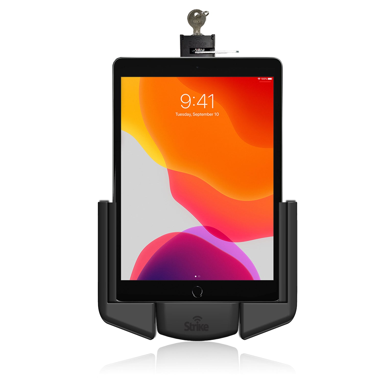 iPad Lockable Holder Car Cradle Strike