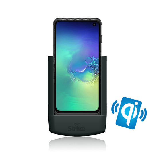Samsung Galaxy S10e Wireless Charging Car Phone Holder for Strike Rugged Case