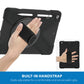 Strike Rugged Case with Hand Strap and Lanyard for Apple iPad 10.2" (7th Gen, 8th Gen, 9th Gen)