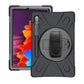 Strike Rugged Case with Hand Strap and Lanyard for Samsung Galaxy Tab S7+/S7 FE/S8+