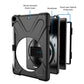 Strike Rugged Case with Hand Strap and Lanyard for Apple iPad 9.7 (5th & 6th Gen)