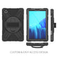 Strike Rugged Case with Hand Strap and Lanyard for Samsung Galaxy Tab Active 2