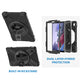 Strike Rugged Case with Hand Strap and Lanyard for Samsung Galaxy Tab Active 2